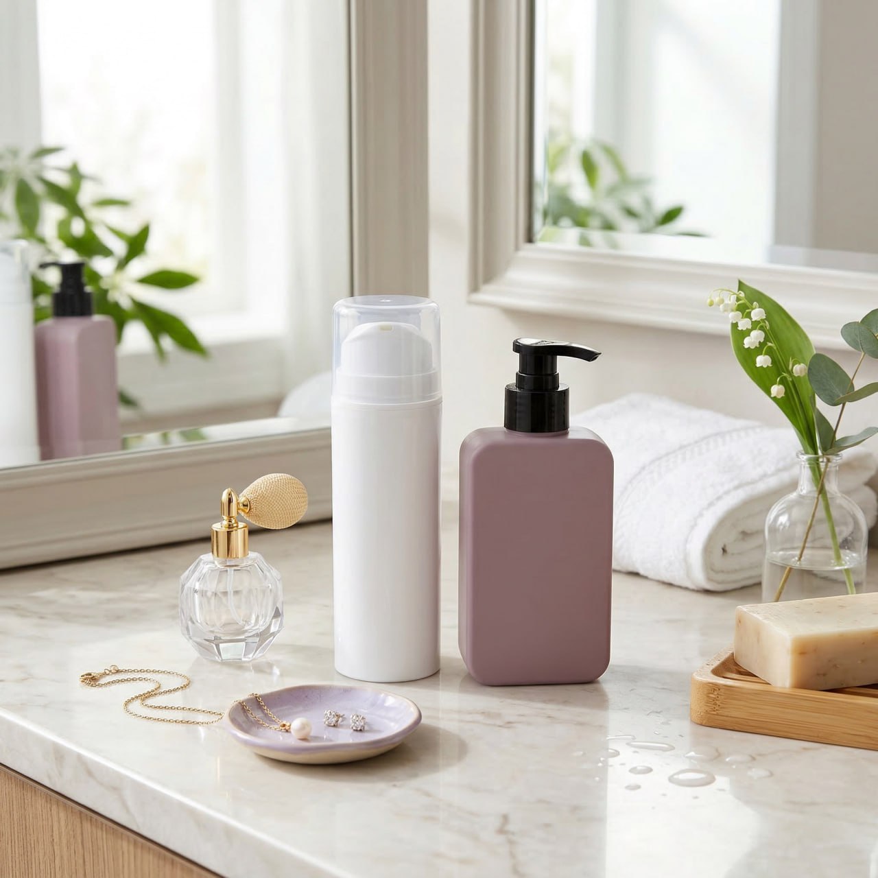 Пенящиеся дозаторы и вязкие составы упаковка